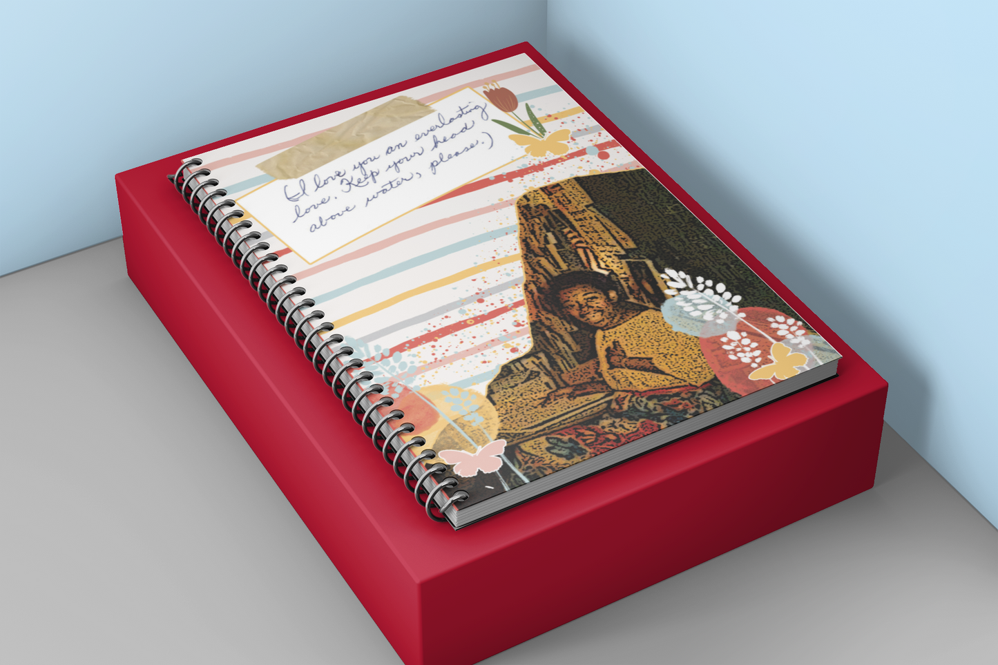 Head Above Water Notebook (Spiral)