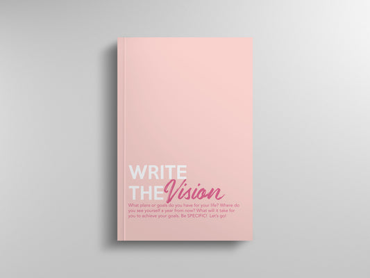 Journal Prompt Journals: Write The Vision
